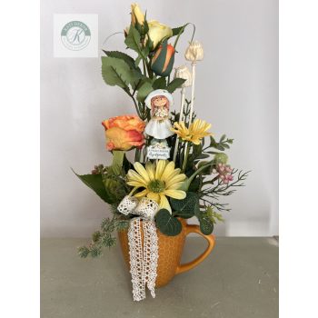 Anyák-napi bögrés dísz