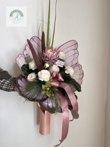 Ballagási virágcsokor lánynak 90 cm 