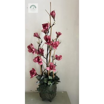 Tavaszi asztaldísz magnóliával 110 cm 