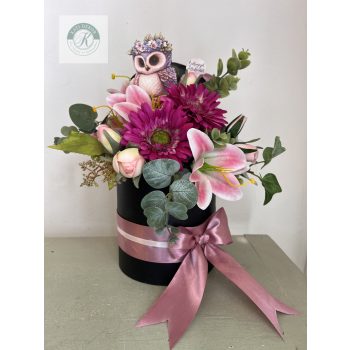 Ballagási virágbox 35 cm 