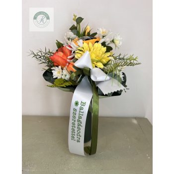 Ovis ballagási csokor autóval 35 cm 