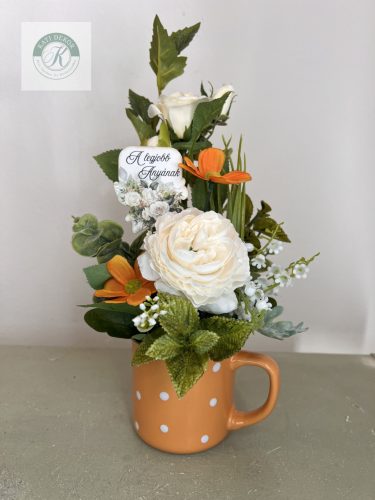 Anyák-napi bögrés dísz 