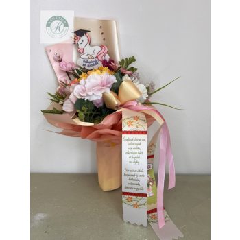 Ovis ballagási virágcsokor 40 cm 