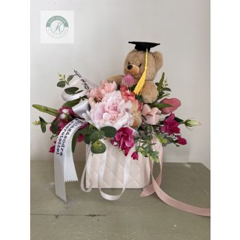 Ballagási virágtáska 40