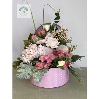 Sok szeretettel anyák-napi virágbox 